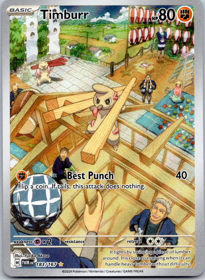 Timburr 183/167 SV06: Twilight Masquerade (Yuriko Akase)