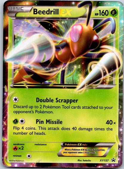 Beedrill EX XY157 XY Promos (Aya Kusube)