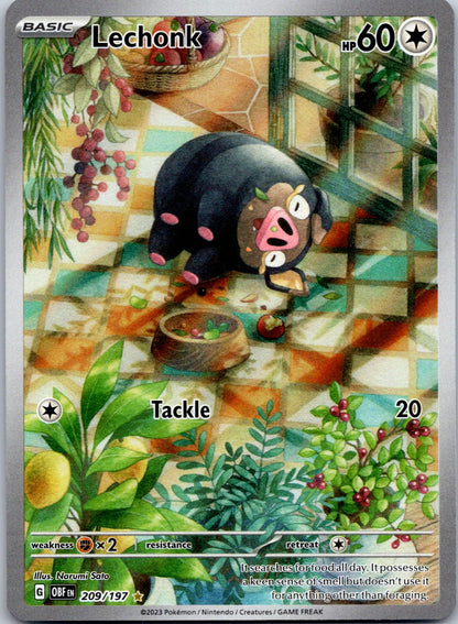 Lechonk 209/197 SV03: Obsidian Flames (Narumi Sato)