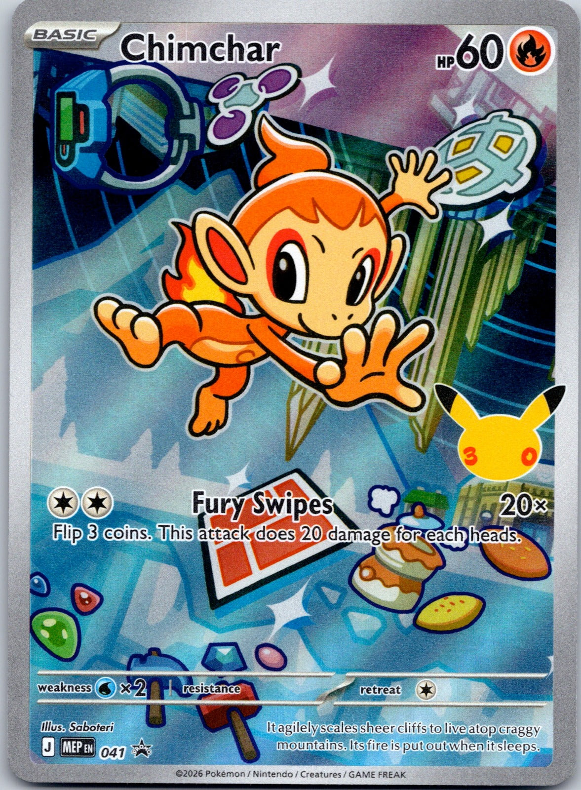 Chimchar 041 ME: Mega Evolution Promo (Saboteri)