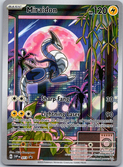 Miraidon 013 SV: Scarlet & Violet Promo Cards (GOSSAN)