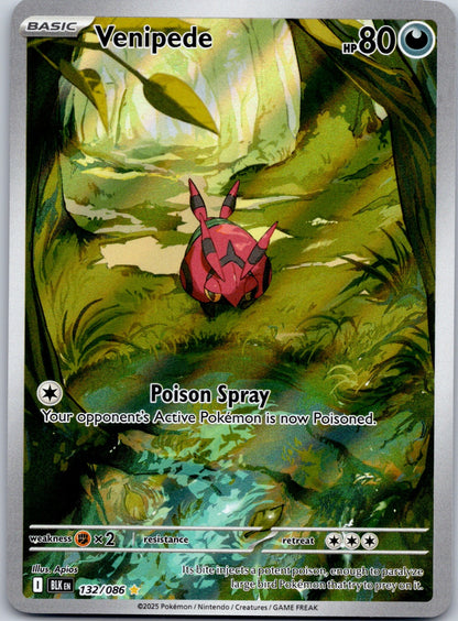 Venipede 132/086 SV: Black Bolt (Apios)