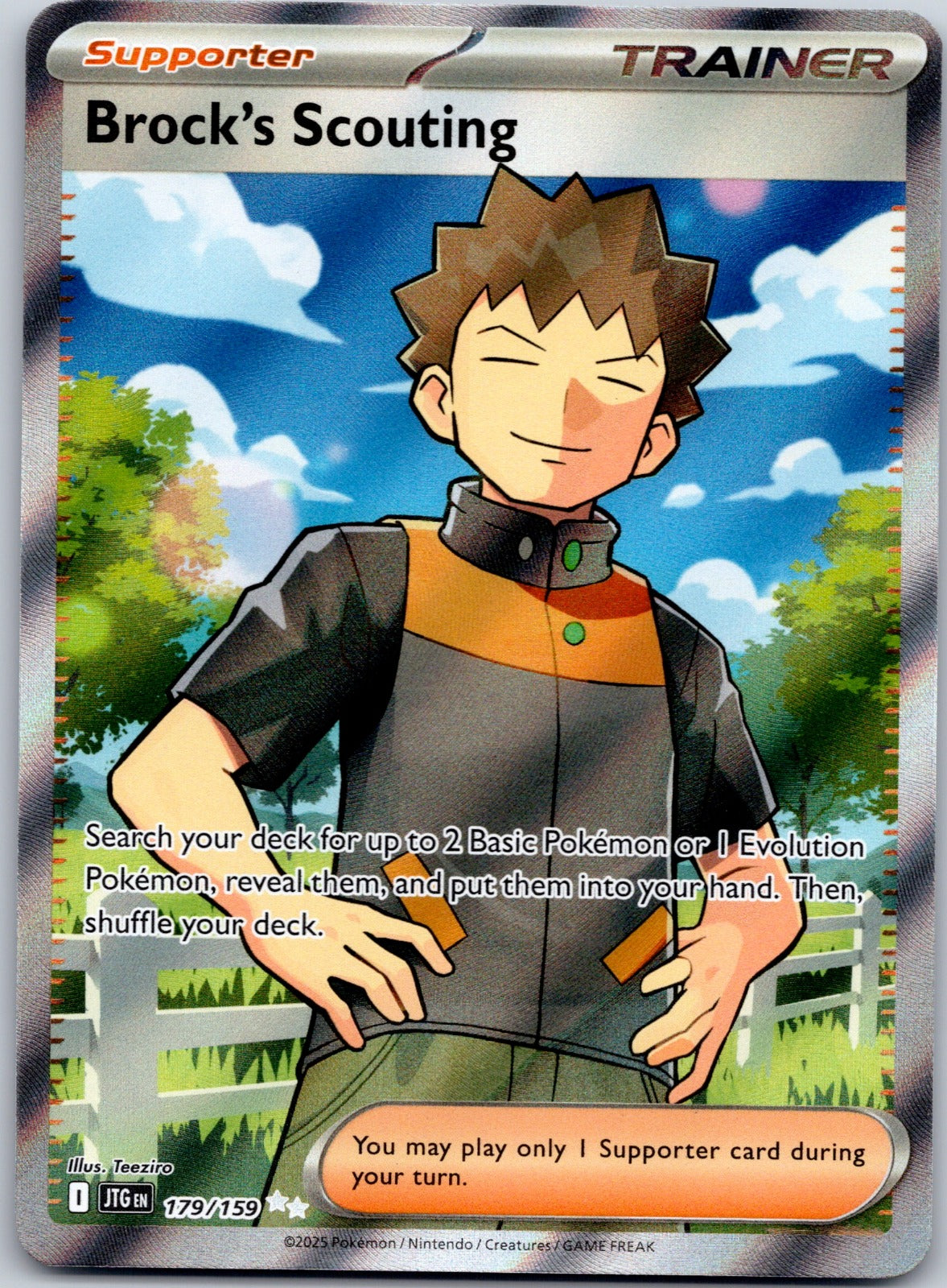 Brock's Scouting - 179/159 SV09: Journey Together (Teeziro)