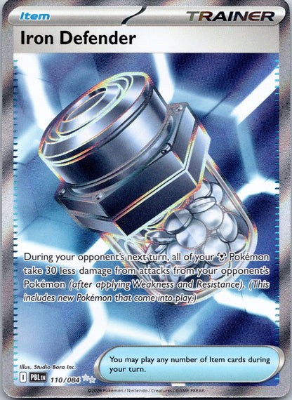 Iron Defender 110/084 ME05: Pitch Black (Studio Bora Inc.)