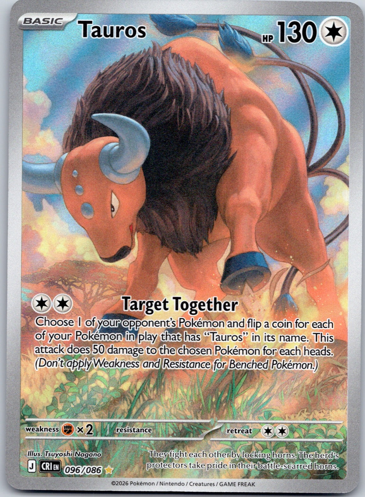 Tauros 096/086 ME04: Chaos Rising (Tsuyoshi Nagano)
