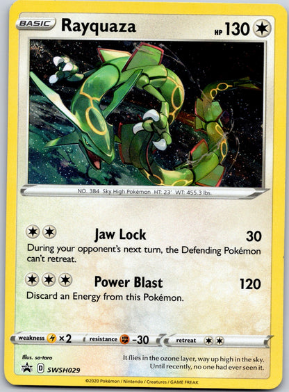 Rayquaza - SWSH029 SWSH: Sword & Shield Promo Cards (so-taro)