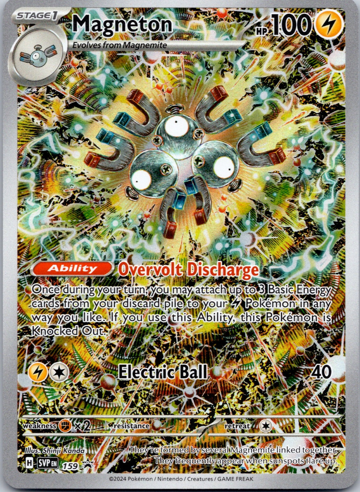 Magneton 159 SV: Scarlet & Violet Promo Cards (Nisota Niso)
