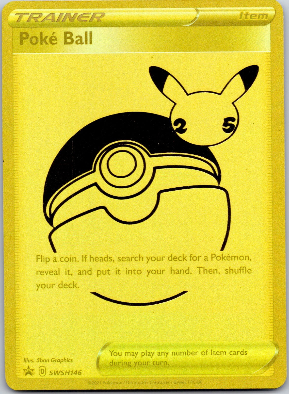 Poke Ball - SWSH146 SWSH: Sword & Shield Promo Cards (5ban Graphics)