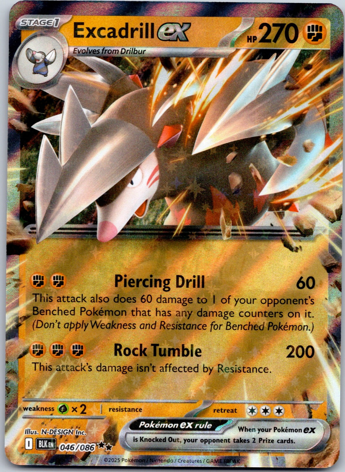 Excadrill ex 046/086 SV: Black Bolt (N-DESIGN Inc.)
