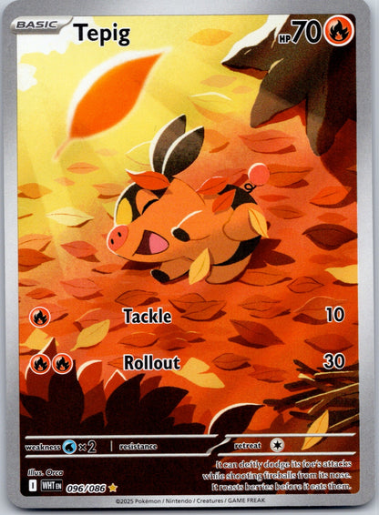 Tepig 096/086 SV: White Flare (Orca)