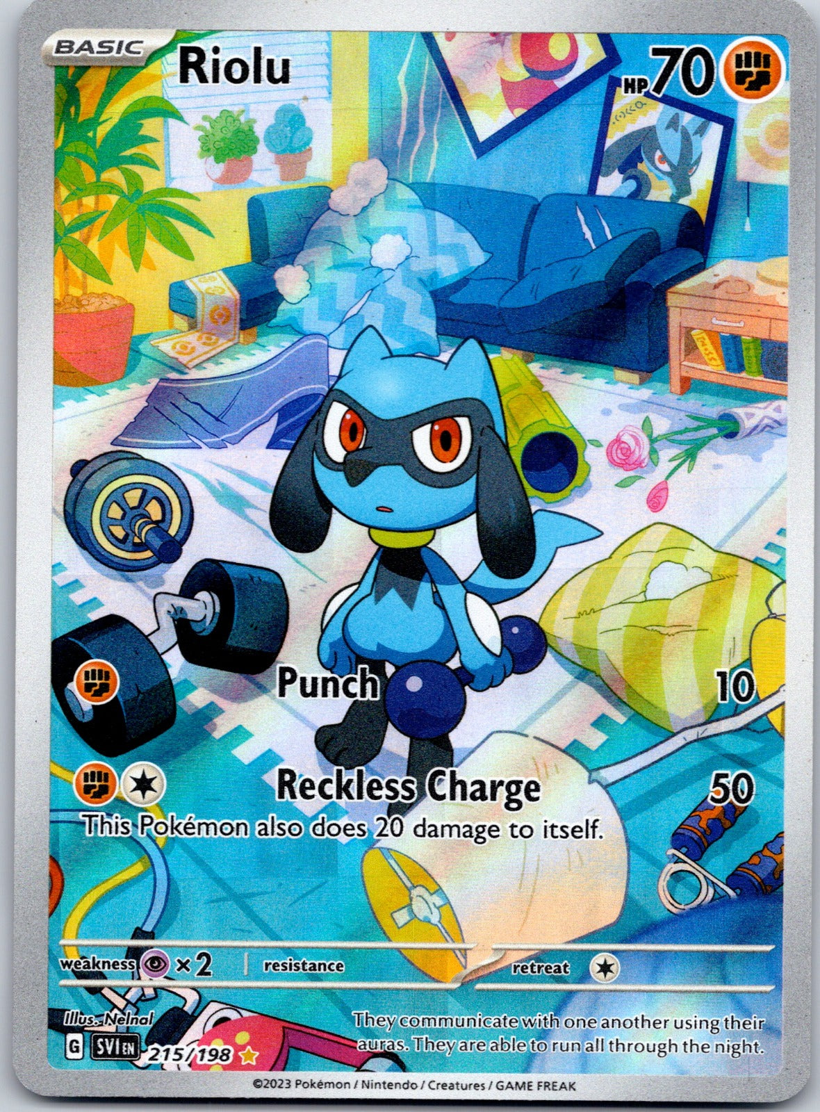 Riolu 215/198 SV01: Scarlet & Violet Base Set (Nelnal)