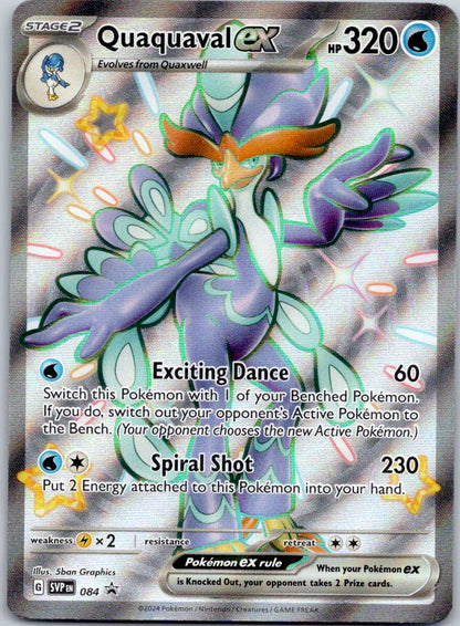 Quaquaval ex 084 SV: Scarlet & Violet Promo Cards (5ban Graphics)