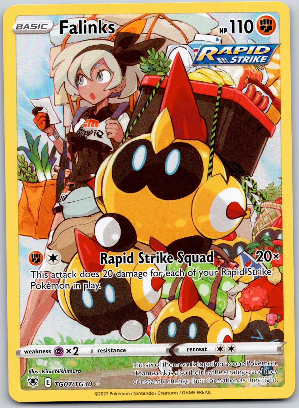 Falinks TG07/TG30 SWSH10: Astral Radiance Trainer Gallery (Hasuno)