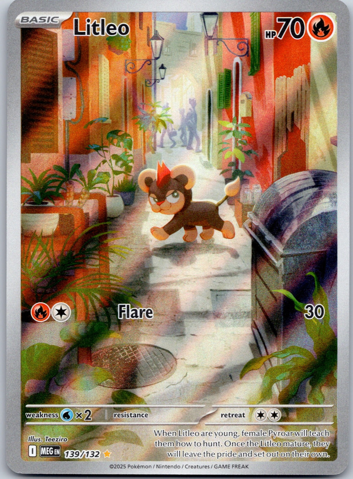 Litleo 139/132 ME01: Mega Evolution (Teeziro)