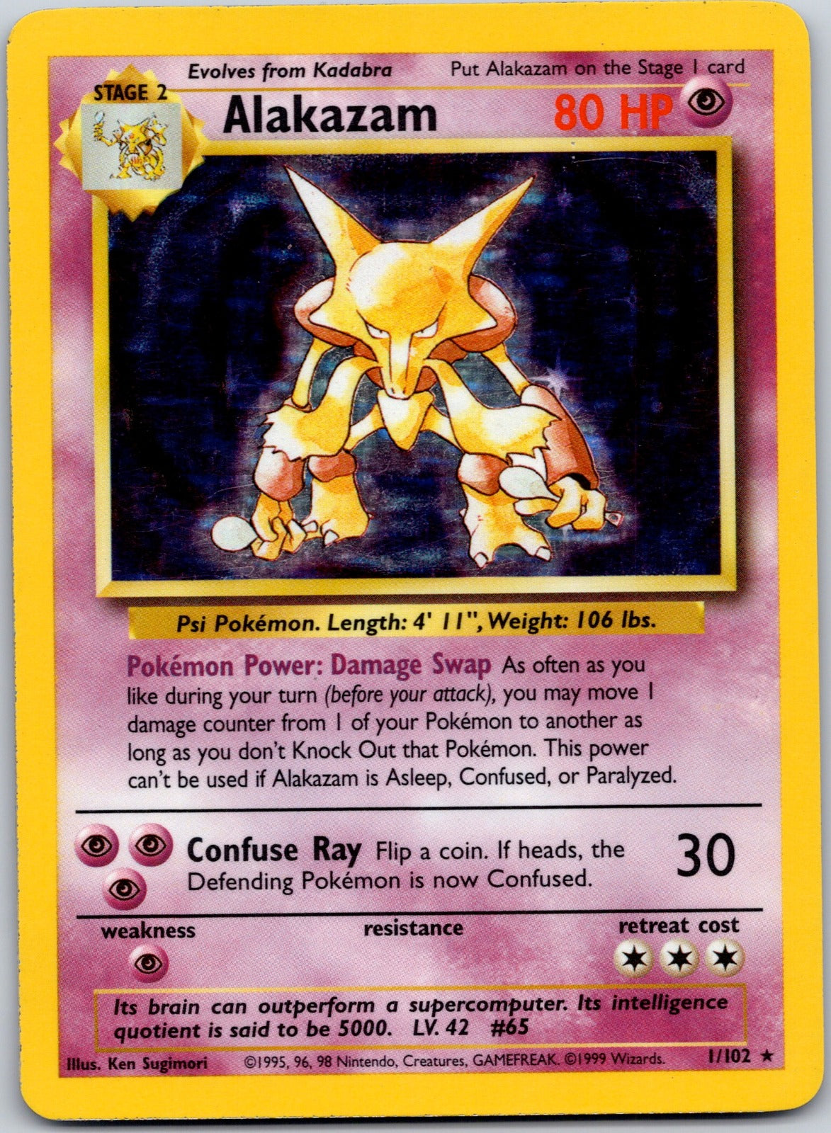 Alakazam 001/110 Legendary Collection (Ken Sugimori) MP