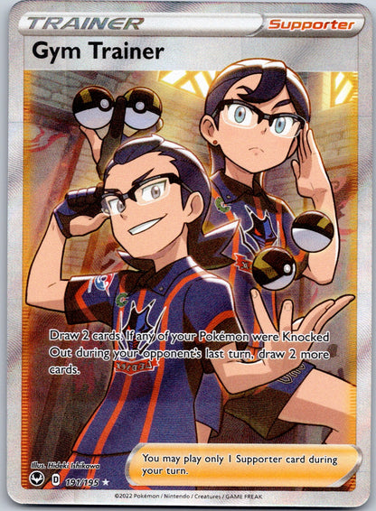 Gym Trainer (Full Art) 191/195 SWSH12: Silver Tempest (Hideki Ishikawa)