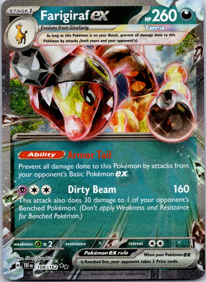 Farigiraf ex 108/162 SV05: Temporal Forces (5ban Graphics)