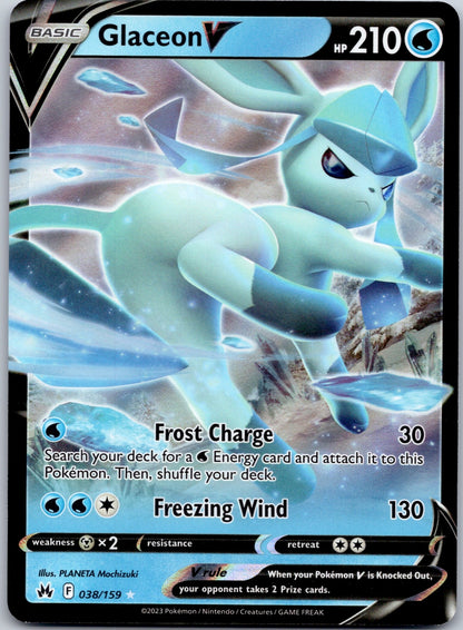 Glaceon V 038/159 SWSH: Crown Zenith (PLANETA Mochizuki)