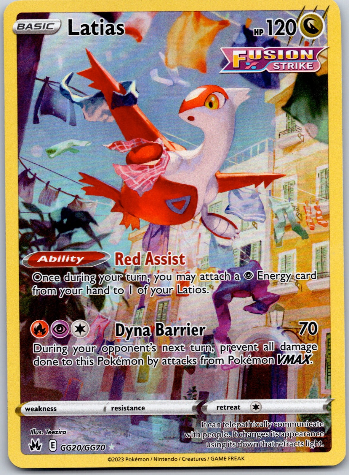 Latias GG20/GG70 SWSH: Crown Zenith: Galarian Gallery (Teeziro)