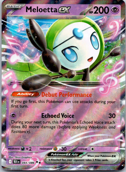 Meloetta ex 044/086 SV: Black Bolt (5ban Graphics)
