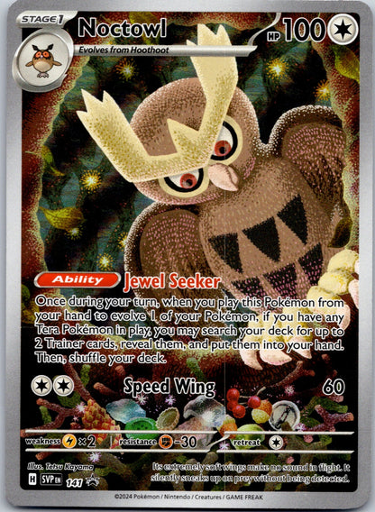 Noctowl 141 SV: Scarlet & Violet Promo Cards (Tetsu Kayama)