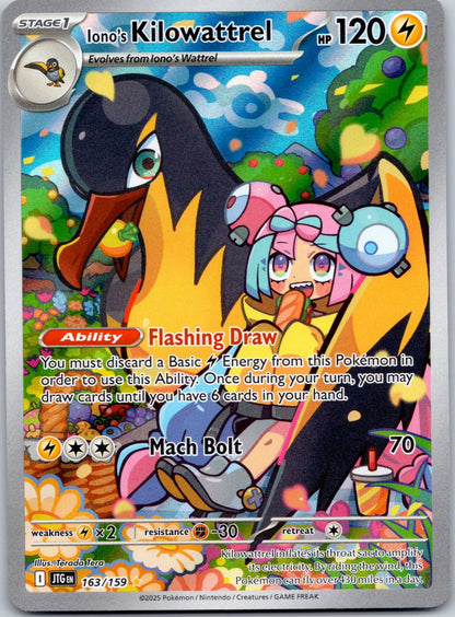 Iono's Kilowattrel 163/159 SV09: Journey Together (Terada Tera)