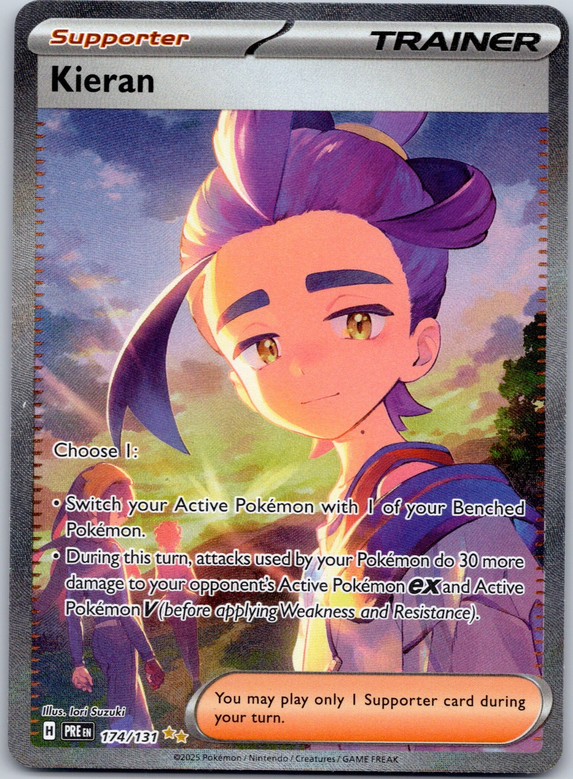 Kieran 174/131 SV: Prismatic Evolutions (Iori Suzuki)