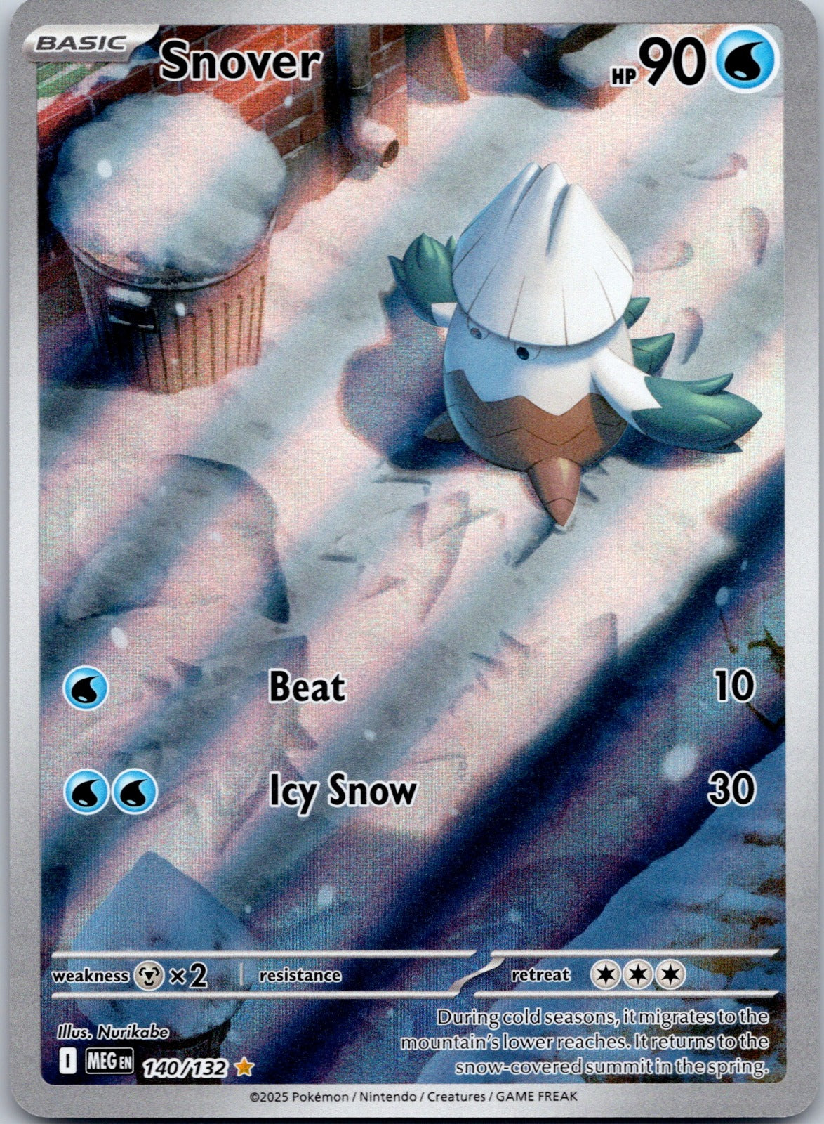 Snover 140/132 ME01: Mega Evolution (Nurikabe)