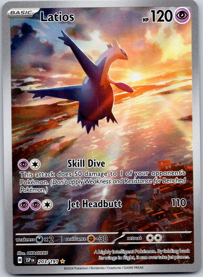 Latios 203/191 SV08: Surging Sparks (OKACHEKE)