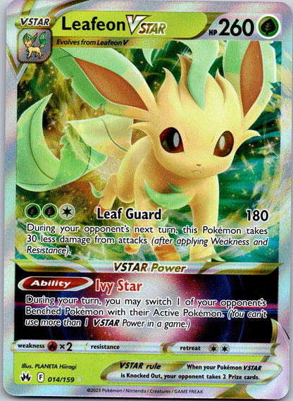 Leafeon VSTAR 014/159 SWSH: Crown Zenith (PLANETA Hiiragi)