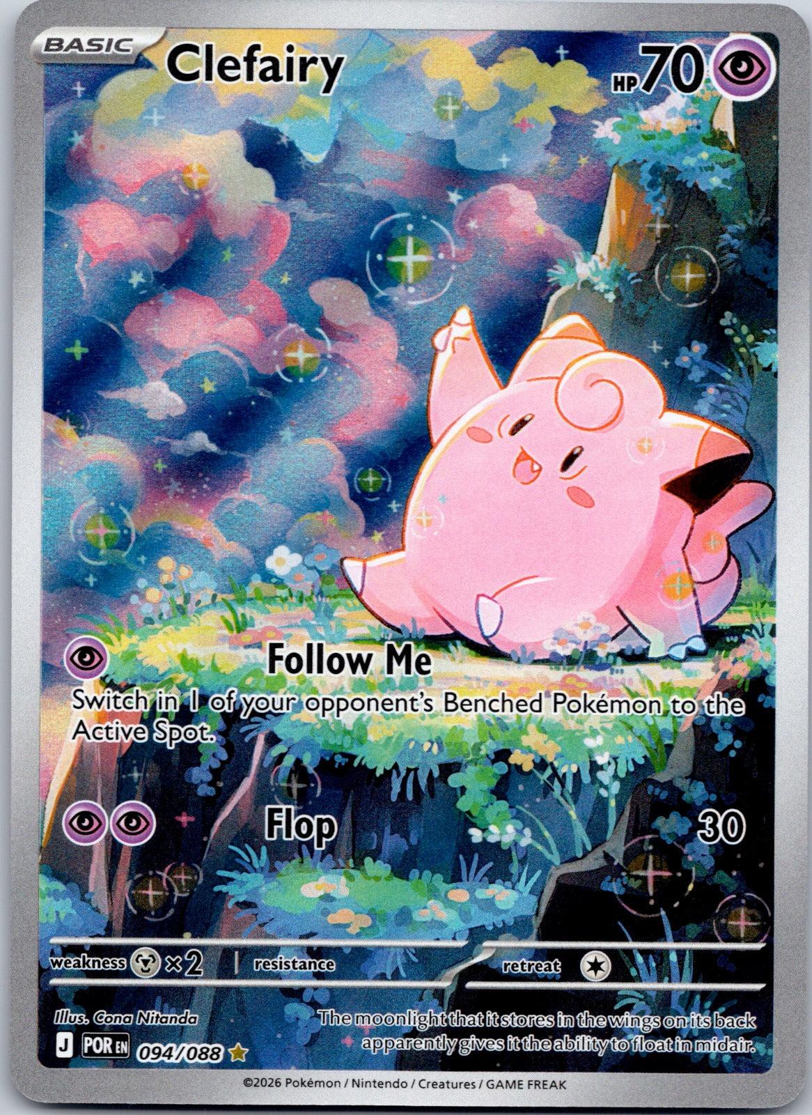 Clefairy 094/088 ME03: Perfect Order (Cona Nitanda)