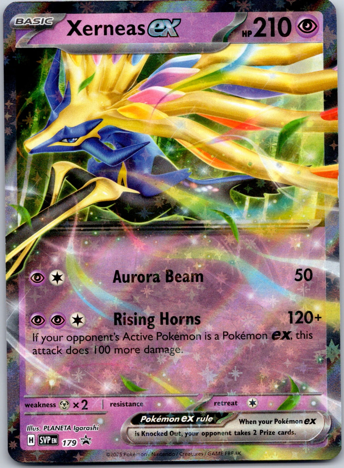 Xerneas ex 179 SV: Scarlet & Violet Promo Cards (PLANETA Igarashi)