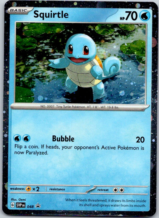 Squirtle - (Cosmos Holo) 048 SV: Scarlet & Violet Promo Cards (Gemi)